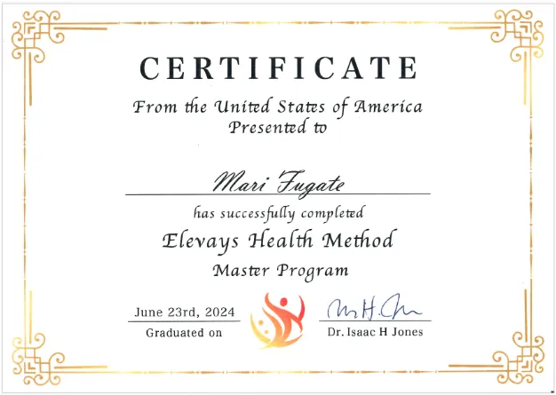 エレベイスヘルス法認定マスターヘルスコーチ